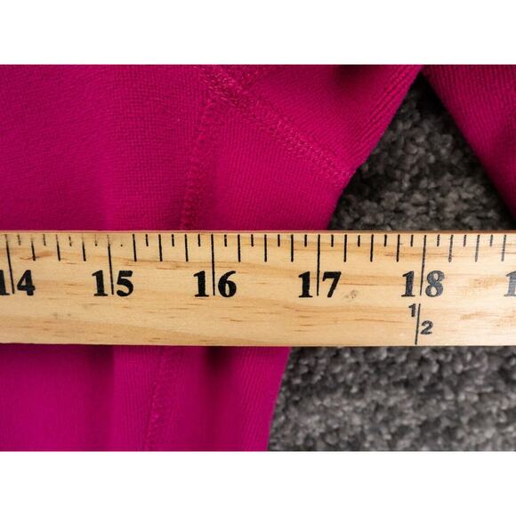 The North Face Jacket Womens Small Fuchsia Pink Full Zip Hooded Fleece Gorpcore - Picture 9 of 12